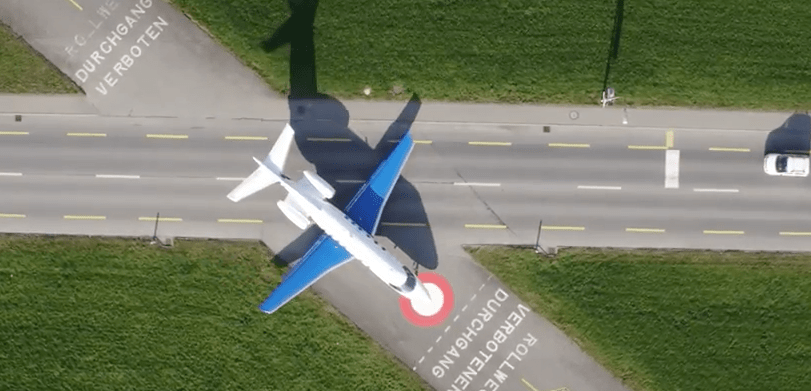 aerial photo- pilatus pc-24 ferry flight