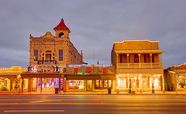 Fly into Fredericksburg Texas